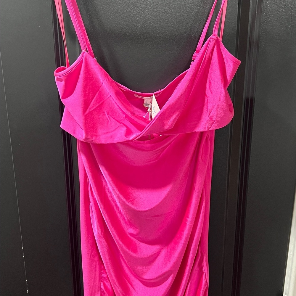 NWT Womens Dress Pink Size Large - Picture 3 of 5